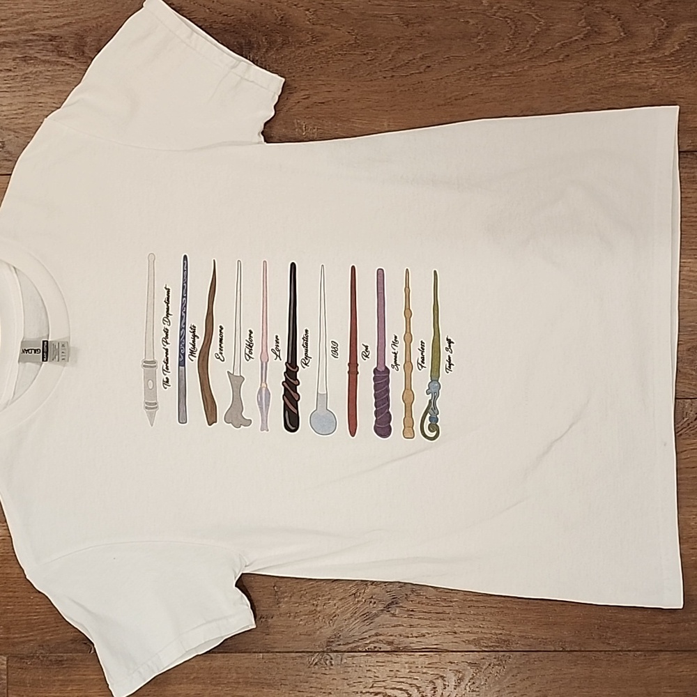 Taylor Swift x Harry Potter Albums as Magic Wands TTPD to Fearless Women's Small